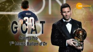 Read more about the article LIONEL MESSI CLAIMS HIS 7TH MEN’S BALLON D’OR