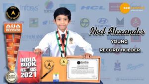 Read more about the article 7-YEAR-OLD KERALA BOY ENTERS ‘THE INDIA BOOK OF RECORDS’ FOR HIS BRILLIANCY