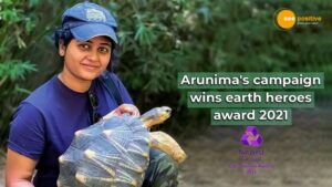 Read more about the article जिंदादिली की मिसाल अरुणिमा सिंह, 8 साल में बचाई 28 हजार कछुओं की जान!