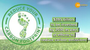Read more about the article $395 BILLION TO BE INVESTED BY 2030 AS PART OF EFFORTS TO REDUCE CARBON EMISSIONS