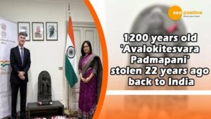 Read more about the article 22 साल पहले चोरी ‘अवलोकितेश्वर पद्मपाणि’ की प्रतिमा भारत को सौंपी गई!