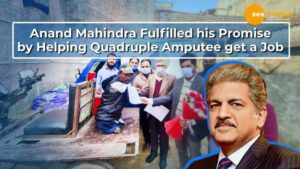 Read more about the article विशेष रूप से विकलांग व्यक्ति को महिंद्रा ग्रुप में मिली नौकरी, कंपनी ने ऑफर की जॉब!