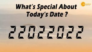 Read more about the article TODAY’S DATE, 22 FEBRUARY 2022, IS A PALINDROME AND AN AMBIGRAM! IT CAN BE READ THE SAME WAY FORWARD, BACKWARD, AND UPSIDE DOWN!