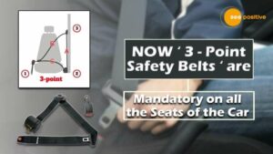 Read more about the article सरकार ने कार सेफ्टी के लिए थ्री पॉइंट बेल्ट को अनिवार्य किया