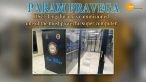 Read more about the article IISC. COMMISSIONS ‘PARAM PRAVEGA,’ ONE OF INDIA’S MOST POWERFUL SUPERCOMPUTERS.