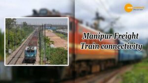 Read more about the article FOR THE FIRST TIME IN 75 YEARS, MANIPUR HAS FREIGHT RAIL SERVICE