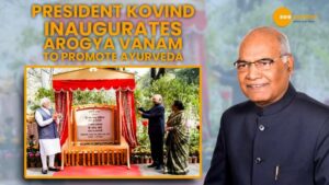 Read more about the article AROGYA VANAM: PRESIDENT KOVIND INAUGURATES AYURVEDIC GARDEN TO PROMOTE AYURVEDA