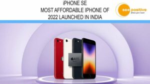 Read more about the article IPHONE SE 2022: APPLE LAUNCHES THE MOST AFFORDABLE IPHONE WITH 5G IN INDIA, KNOW PRICE, SPECS, AND MORE!