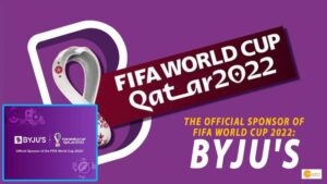 Read more about the article BYJU’S , THE RENOWNED INDIAN BRAND BECOMES OFFICIAL SPONSOR OF FIFA WORLD CUP 2022