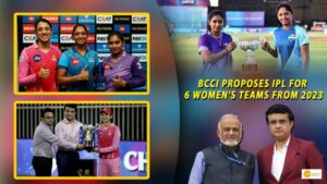 Read more about the article BCCI PROPOSES IPL FOR 6 WOMEN’S TEAMS FROM 2023, CURRENT FRANCHISES WILL GET PREFERENCE