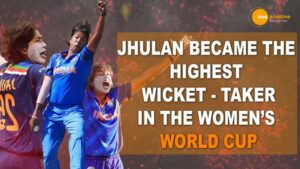 Read more about the article JHULAN GOSWAMI CREATES HISTORY IN NEW ZEALAND: वर्ल्डकप में सबसे ज्यादा विकेट लेने वाली खिलाड़ी बनीं झूलन!