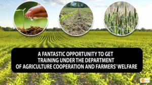 Read more about the article CAREER: A FANTASTIC OPPORTUNITY TO GET TRAINING UNDER THE DEPARTMENT OF AGRICULTURE COOPERATION AND FARMERS’ WELFARE