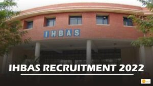 Read more about the article GOVT. JOBS: इंस्टीट्यूट ऑफ ह्यूमन बिहैवियर एंड अलाइड साइंसेस दिल्ली, में 17 पदों पर नियुक्ति, नहीं होगी कोई परीक्षा, 2 मई तक करें अप्लाई!