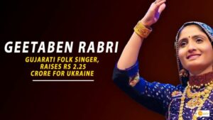 Read more about the article IT’S RAINING MONEY! GEETABEN RABARI, A GUJARATI FOLK SINGER, RAISES RS 2.25 CRORE FOR UKRAINE AT A CONCERT IN THE UNITED STATES