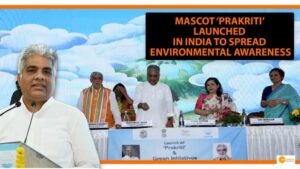 Read more about the article MASCOT ‘PRAKRITI’ LAUNCHED IN INDIA TO SPREAD ENVIRONMENTAL AWARENESS