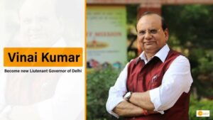 Read more about the article Vinai Kumar Saxena took the place of Anil Baijal; become new Liutenant Governor of Delhi