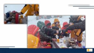 Read more about the article Viral: World’s highest Tea party on Everest at 21,312 feet