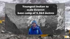 Read more about the article 10-year-old girl: Youngest Indian to scale Everest base camp of 5,364 metres