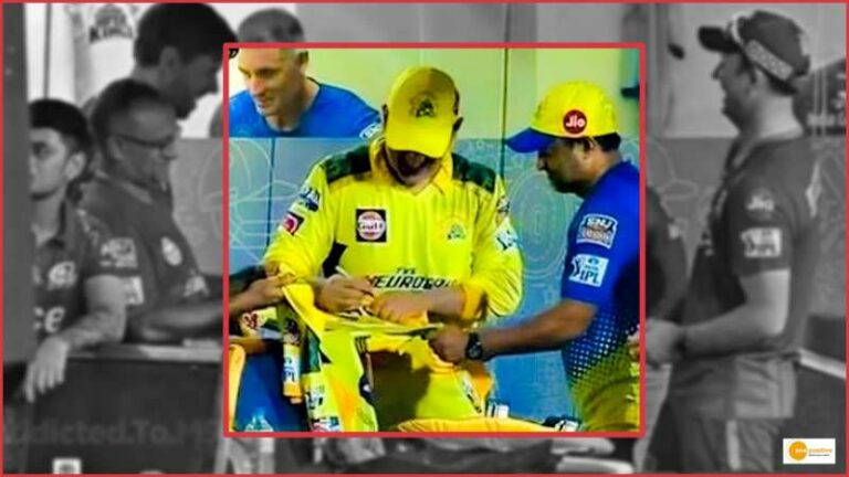 Read more about the article IPL 2022: MS Dhoni won hearts with a special gesture towards Mumbai Indians players