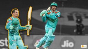 Read more about the article Quinton de Kock smashes hat-trick of sixes, record third highest score in IPL history