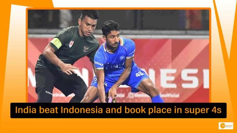 Read more about the article Asia cup 2022: India beat Indonesia and book place in super 4s