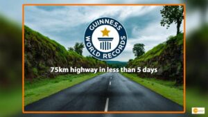 Read more about the article Bringing India closer together by laying 75km highway in less than 5 days, set new Guinness World Record