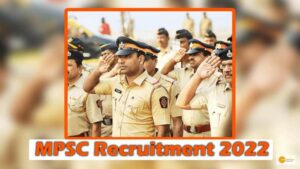 Read more about the article MPSC: पुलिस विभाग युवाओं को दे रहा है मौका, 800 सब इंस्पेक्टरों की हो रही है भर्ती!