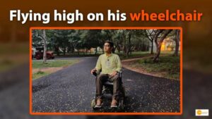 Read more about the article Flying high on his wheelchair, ISRO scientist braves all odds and crack UPSC 2021