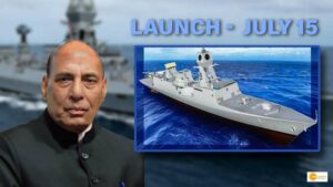 Read more about the article Rajnath Singh will launch the P17A Stealth Frigate on July 15