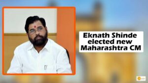 Read more about the article Eknath Shinde elected new Maharashtra CM, Devendra Fadnavis as Deputy CM