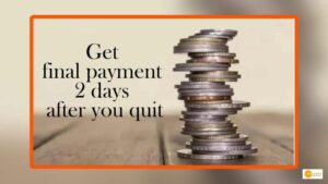 Read more about the article New Wage Code: salary, full and final settlement of wages within 2 days of last working day