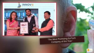 Read more about the article Nishant Sharma, CEO of INNOV8 Educare, was named “The Most Promising Ed-Tech Company of the Year.”
