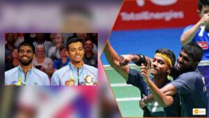 Read more about the article BWF world championship: Satvik- Chirag become first indian men’s double pair to secure medal