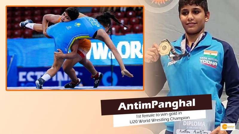 Antim Panghal Becomes Indias 1st Female To Win Gold In U20 World