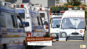 Read more about the article Noida-based man offers free ambulance services in 11 states