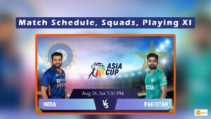 Read more about the article IND vs PAK Asia Cup 2022: Match Schedule, Squads, Playing XI