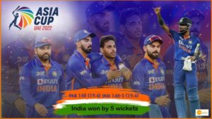 Read more about the article Asia Cup: पाकिस्तान पर भारत की जीत, कई रिकॉर्ड टीम इंडिया के नाम!