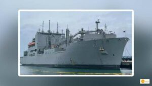 Read more about the article US Navy ship arrives in India for repairs for the first time