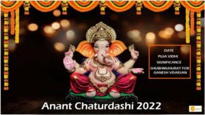 Read more about the article Anant Chaturdashi 2022: Know date, significance, puja vidhi, shubh muhurat for Ganesh Visarjan