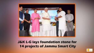 Read more about the article J&K L-G lays foundation stone for 14 projects of Jammu Smart City