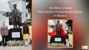 Read more about the article Om Birla Unveils First Swami Vivekananda Statue in Mexico, as source of inspiration for people