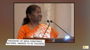 Read more about the article On Teachers’ Day 2022, President of India Conferred National Awards to 46 Teachers; Full List Here