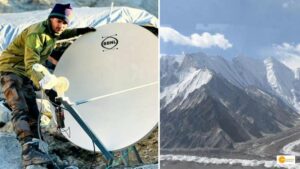 Read more about the article Now internet can be accessed from world’s highest area Siachen Glacier