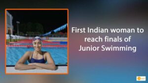 Read more about the article Viswa became first Indian woman to reach finals of Junior Swimming Championships