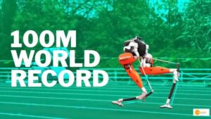 Read more about the article A robot set a world record with a 100-meter Dash in just 24.73 Seconds