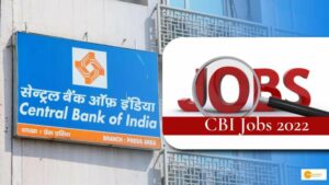 Read more about the article Govt. JOB: सेंट्रल बैंक ऑफ इंडिया में 110 पदों पर निकली भर्ती, 17 अक्टूबर तक कर सकते हैं आवेदन