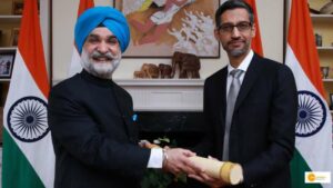 Read more about the article Sundar Pichai awarded with Padma Bhushan, says ‘India is a part of me, I carry it wherever I go’