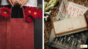 Read more about the article Orange peels, coconut, and cactus transformed into leather substitutes! A sustainable venture by college friends