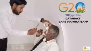 Read more about the article Lucknow G20 meet: Eye care via WhatsApp