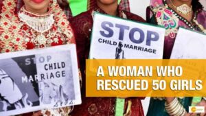 Read more about the article Tale of a 23-year-old woman who rescued 50 girls from child marriage